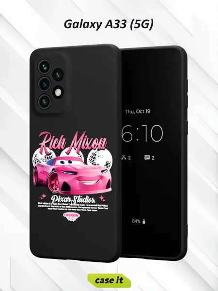 Case it Чехол на Samsung A33 5Gс принтом Rich mixon