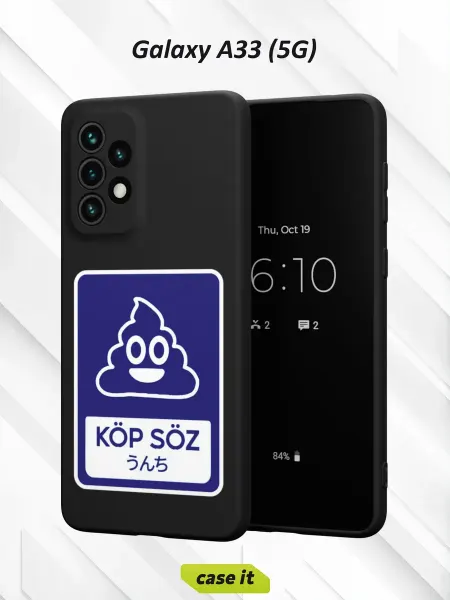Case it Чехол на Samsung A33 5Gс принтом Qazaq Republic