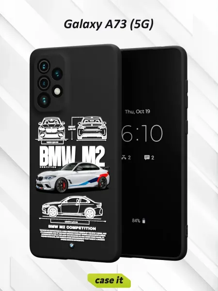 Case it Чехол на Samsung A73 5Gс принтом BMW M2
