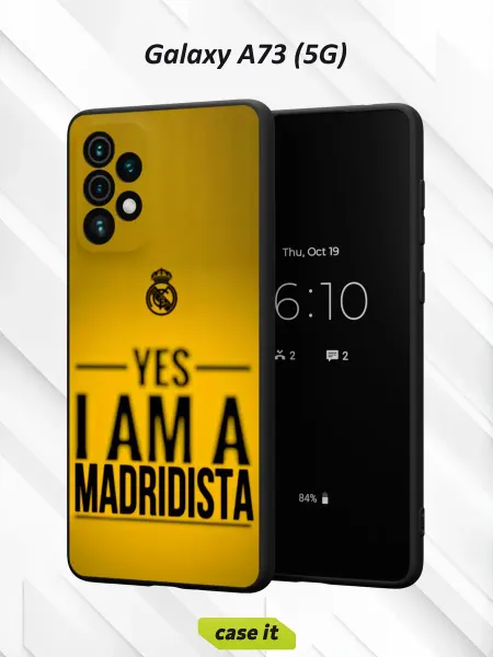 Case it Чехол на Samsung A73 5Gс принтом Madridista