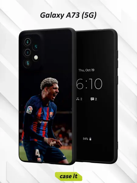 Case it Чехол на Samsung A73 5Gс принтом Рональд Араухо