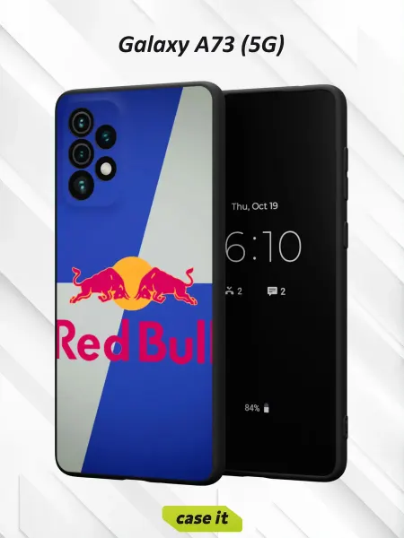 Case it Чехол на Samsung A73 5Gс принтом ред булл
