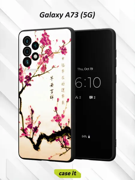 Case it Чехол на Samsung A73 5Gс принтом китайская живопись