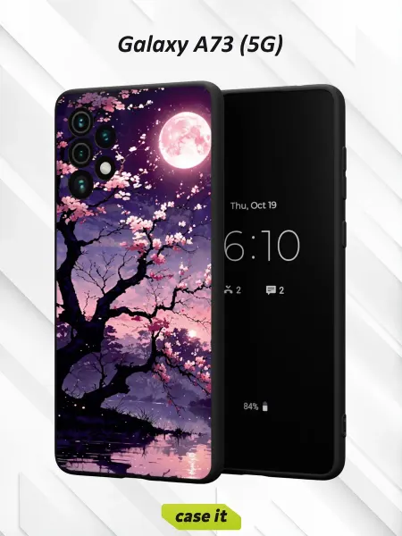 Case it Чехол на Samsung A73 5Gс принтом китайская слива