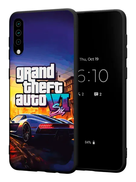 PBl store Чехол на Samsung A50 A30S A50S с принтом GTA 6