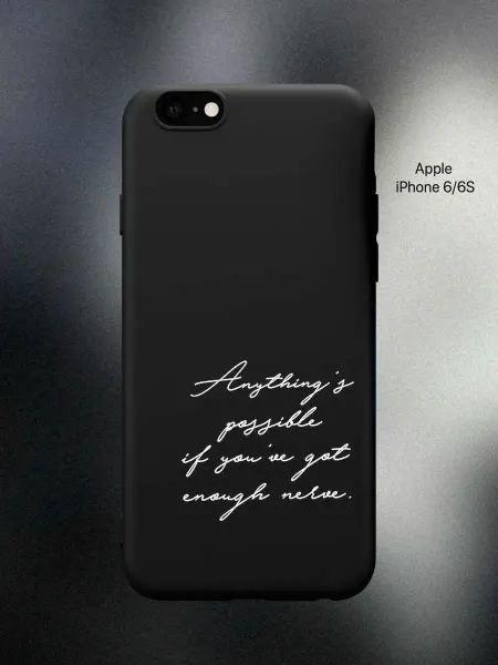 ESSE CASE Чехол на iPhone 6 с надписью