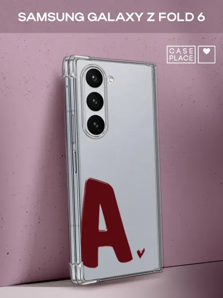 Samsung Чехол на Z Fold 6 с буквой
