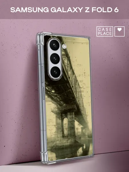 Samsung Чехол на Z Fold 6 винтаж