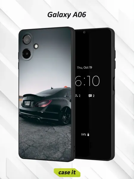 Case it Чехол на Samsung A06 с принтом Mercedes-Benz CLS 63