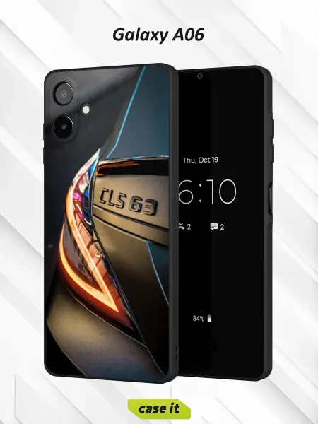 Case it Чехол на Samsung A06 с принтом Мерседес Бенз CLS 63