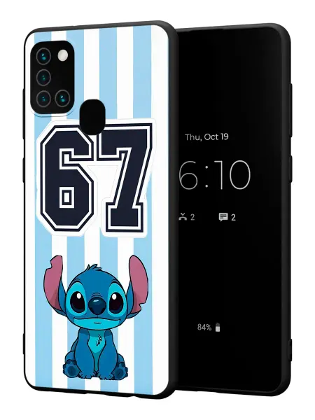 FACTORIA Чехол на Samsung A21S с принтом Стич 67