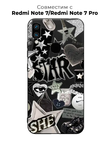 ESSE CASE Чехол на Redmi Note 7 Y2K