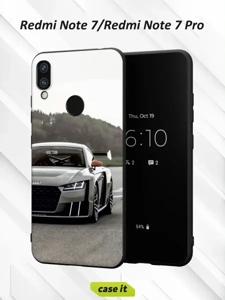 Case it Чехол на Redmi Note 7с принтом Audi