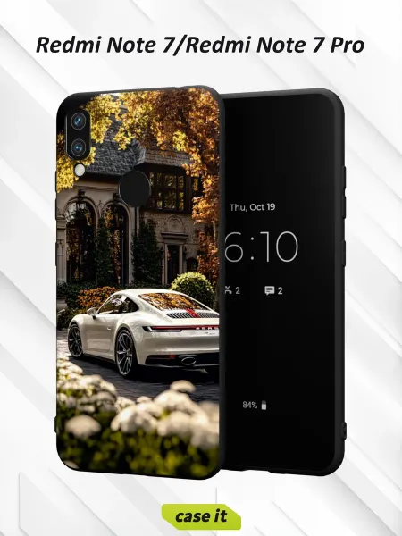 Case it Чехол на Redmi Note 7с принтом Porsche