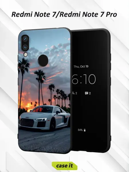 Case it Чехол на Redmi Note 7с принтом Ауди