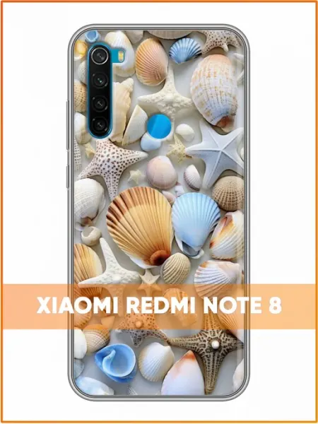 Case Face Чехол на Xiaomi RedMi Note 8 с принтом Дракон
