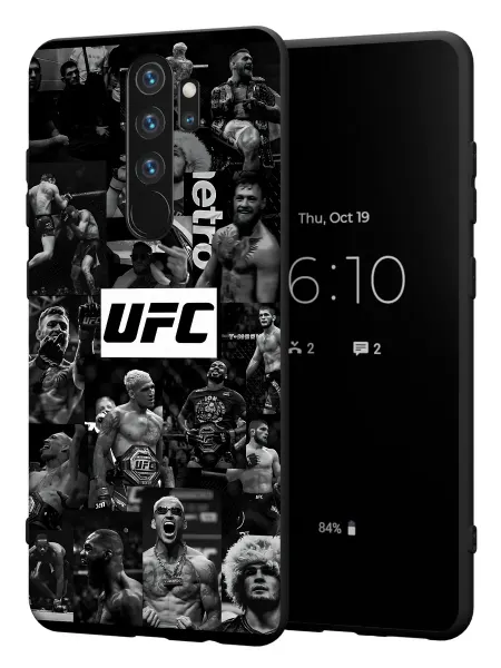 FACTORIA Чехол на Xiaomi Redmi Note 8 Pro с принтом UFC