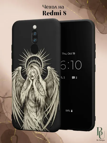 Be Unique Чехол на Redmi 8 Ангел y2k