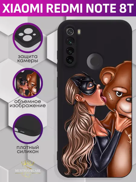 MustHaveCase Чехол на Xiaomi Redmi Note 8T с принтом