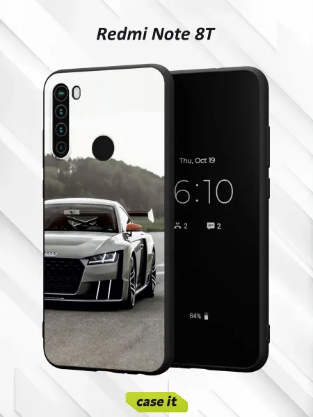 Case it Чехол на Redmi Note 8Tс принтом Audi