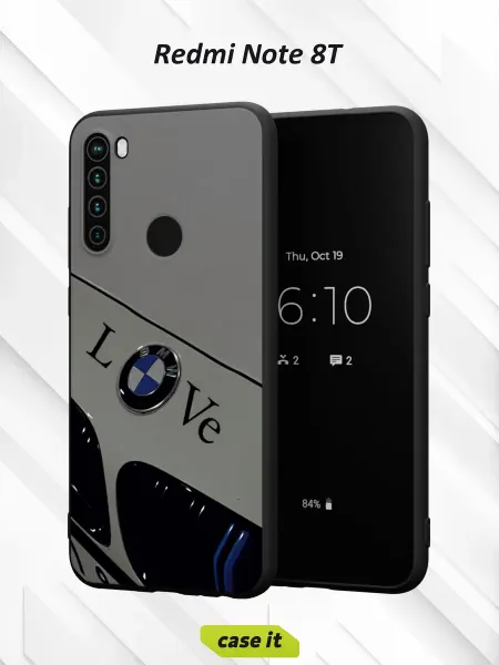 Case it Чехол на Redmi Note 8Tс принтом BMW