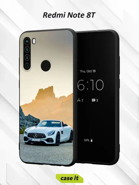Case it Чехол на Redmi Note 8Tс принтом Mercedes