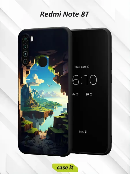 Case it Чехол на Redmi Note 8Tс принтом Minecraft
