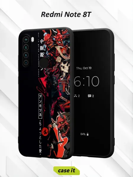 Case it Чехол на Redmi Note 8Tс принтом Демон