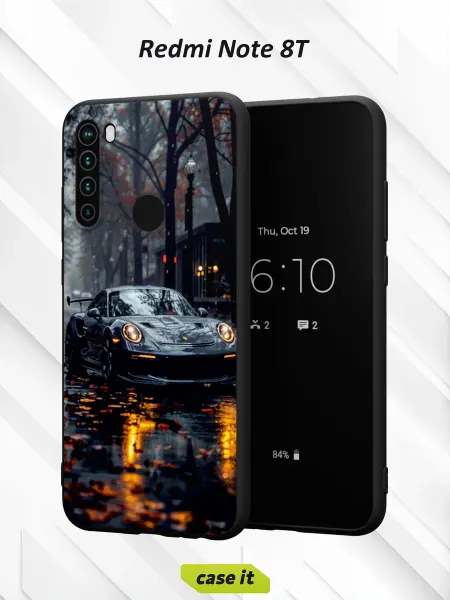 Case it Чехол на Redmi Note 8Tс принтом Машина