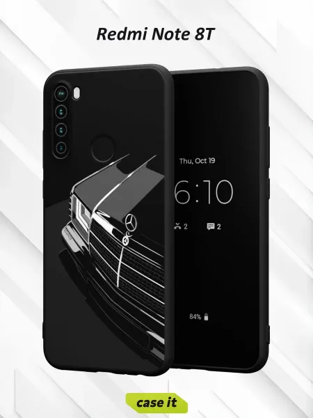 Case it Чехол на Redmi Note 8Tс принтом Мерседес