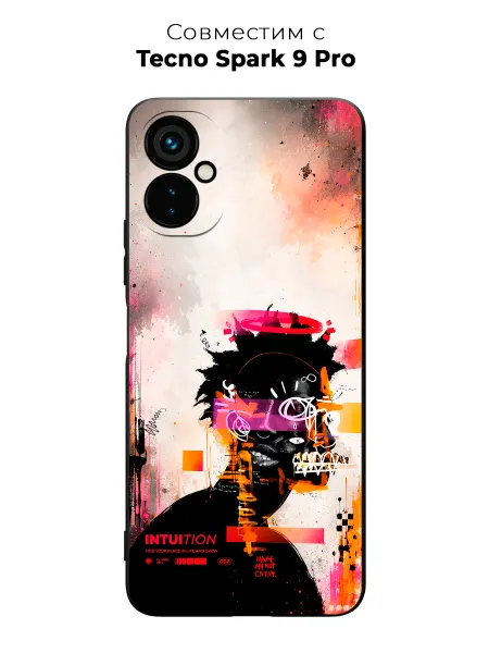Vip Case Чехол на Tecno Spark 9 Pro Персидский узор