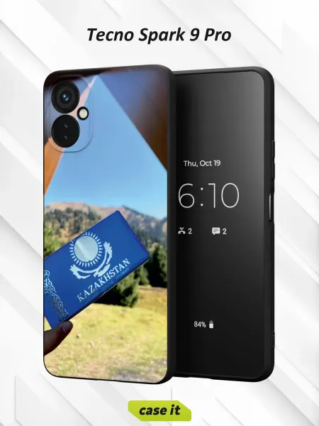 Case it Чехол на Tecno Spark 9 Proс принтом Шоколад