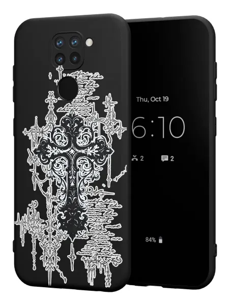 PBl store Чехол на Xiaomi Redmi Note 9 с принтом Готика