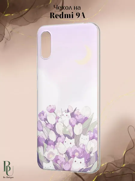 Be Unique Чехол на Redmi 9A с принтом Котики