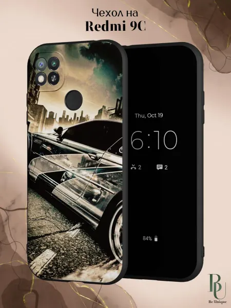 Be Unique Чехол на Redmi 9C с принтом BMW