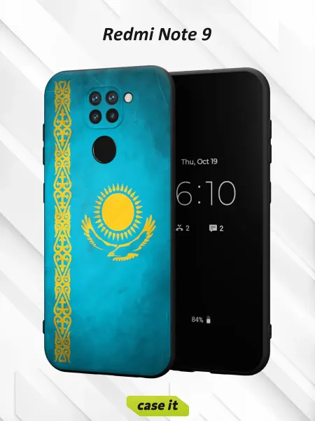 Case it Чехол на Redmi Note 9с принтом Флаг