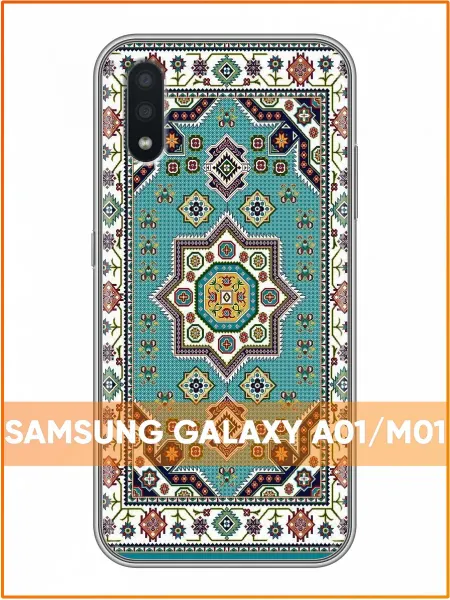 Case Face Чехол на Samsung Galaxy A01 с принтом Ковер