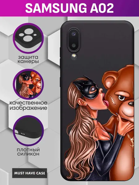 MustHaveCase Чехол на Samsung A02 с принтом
