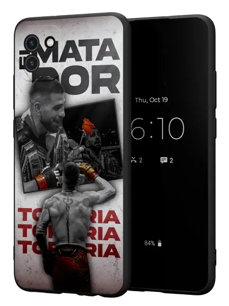 FACTORIA Чехол на Samsung A03 с принтом Топурия UFC