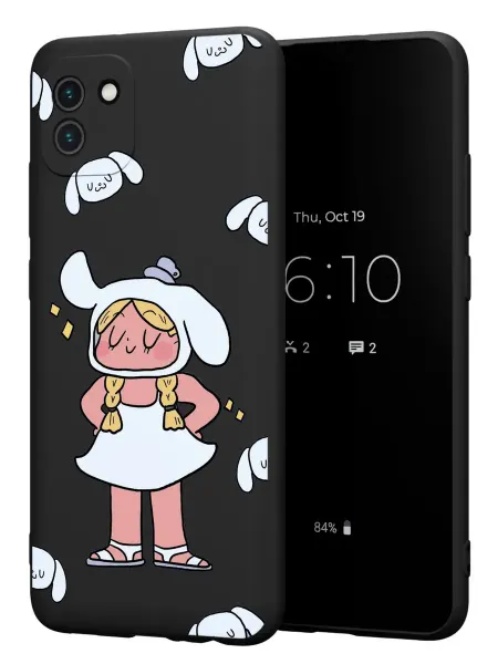FACTORIA Чехол на Samsung A03 с принтом Девочка