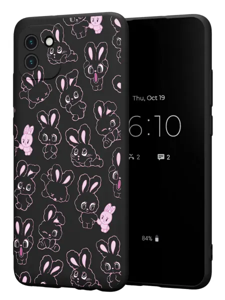 FACTORIA Чехол на Samsung A03 с принтом Зайчики