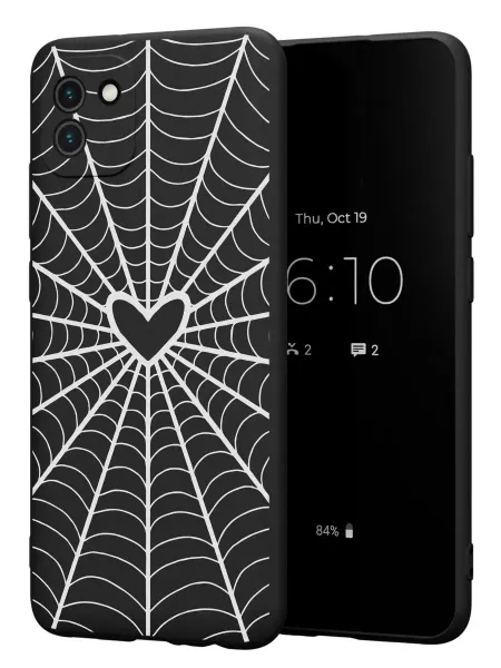 FACTORIA Чехол на Samsung A03 с принтом Паутина