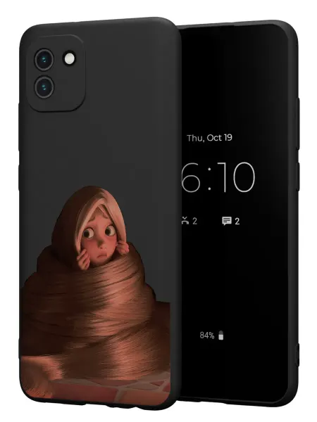 FACTORIA Чехол на Samsung A03 с принтом Рапунцель