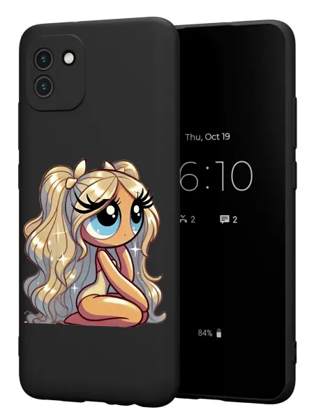 FACTORIA Чехол на Samsung A03 с принтом Суперкрошка