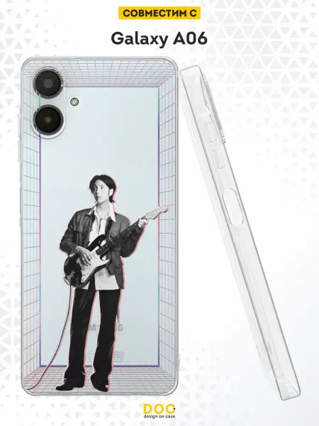 DesignOnCase Чехол на Samsung A06 с принтом BTS