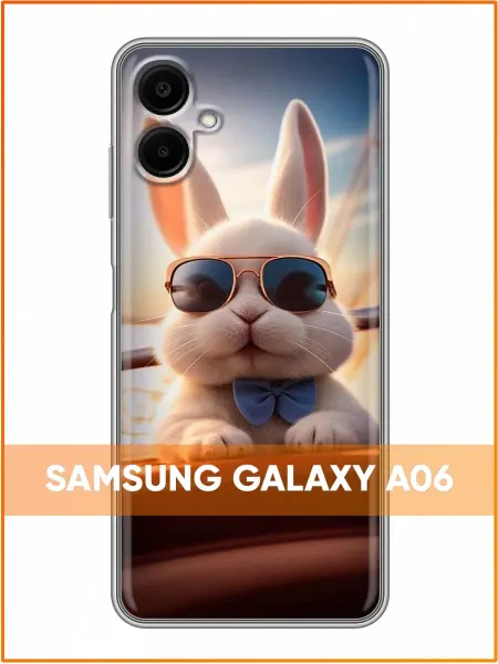 Case Face Чехол на Samsung Galaxy A06 с принтом Кролик