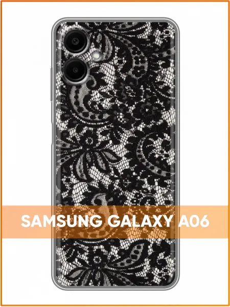 Case Face Чехол на Samsung Galaxy A06 с принтом Кружева