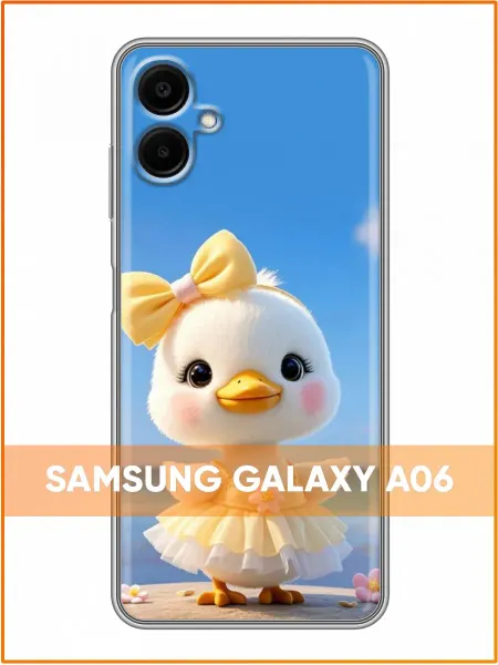 Case Face Чехол на Samsung Galaxy A06 с принтом Фортнайт селфи