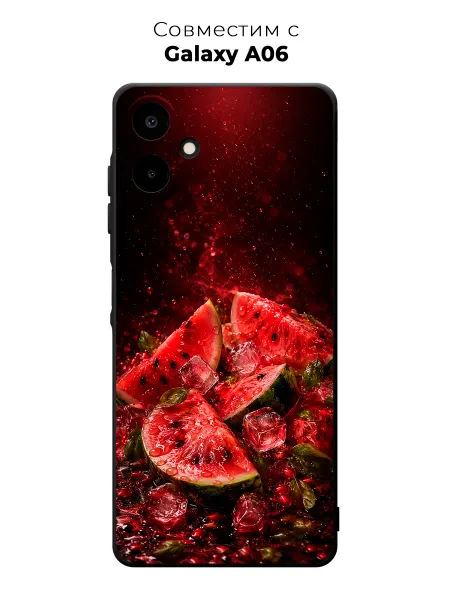 Vip Case Чехол на Samsung Galaxy A06 Ледяной арбуз