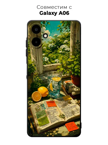 Vip Case Чехол на Samsung Galaxy A06 Летние записки на веранде